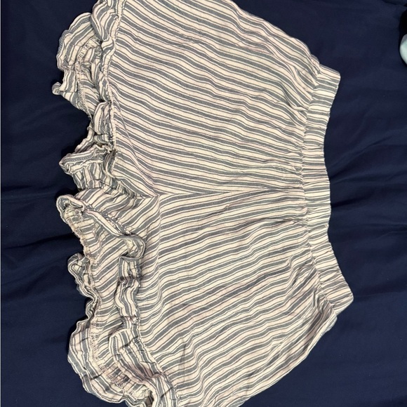 American Eagle Outfitters High Waist Striped Shorts - Picture 1 of 3